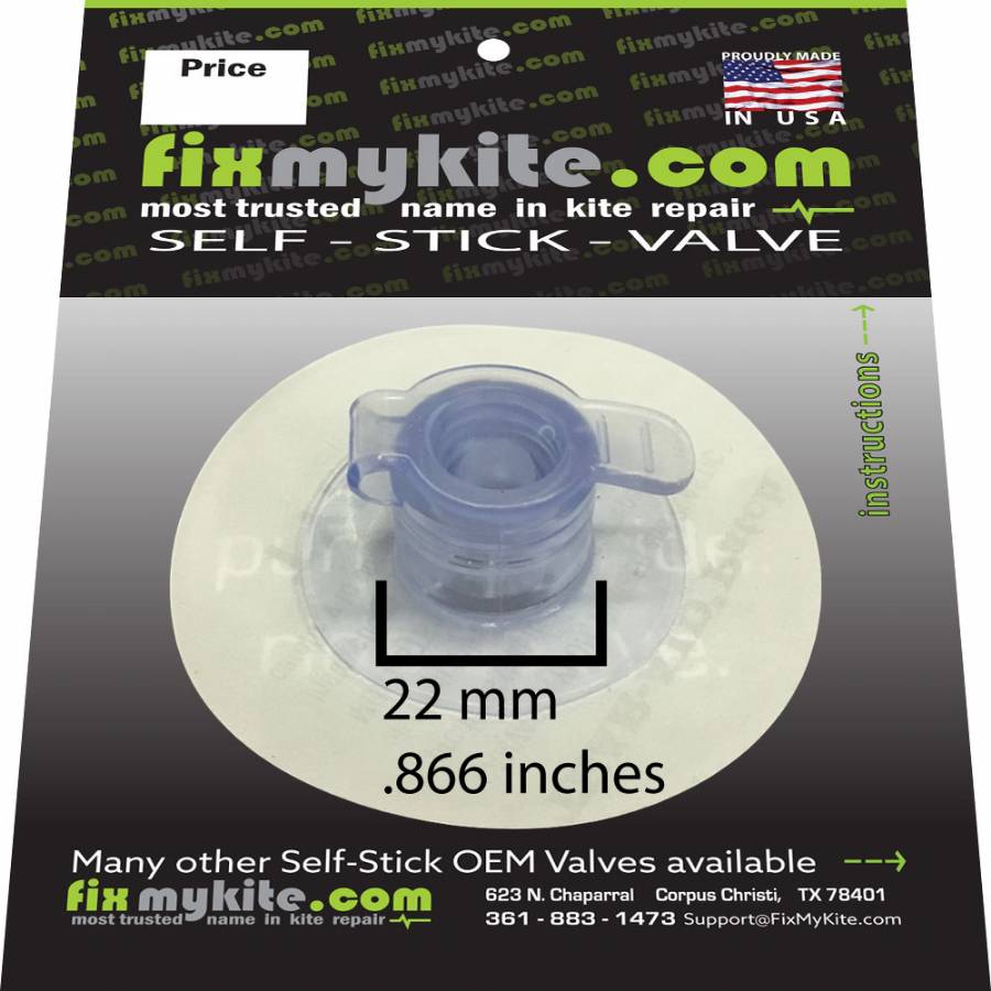 Fixmykite.com 11mm Deflate Dump replacement valve for kiteboarding Valve 