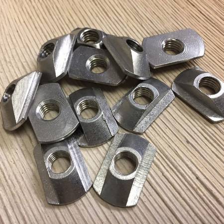 M8 Hydrofoil Stainless Steel Track Nuts