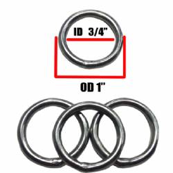 Stainless Steel Ring 1" Diameter
