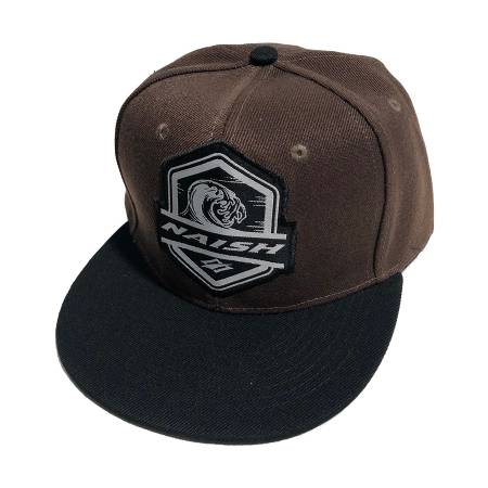 Naish Snapback Wave Patch Hat - Brown