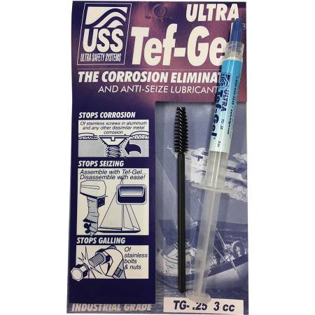 Tef-Gel Corrosion Eliminator and Anti-Seize Lubricant 20cc.